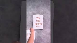 WE ARE STILL HIRING