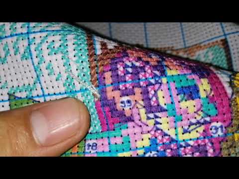 Video: Paano Mag-cross Stitch Sa Mga Unan