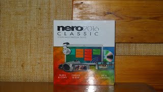 UNBOXING: Nero 2016 Classic #REUPLOAD screenshot 1