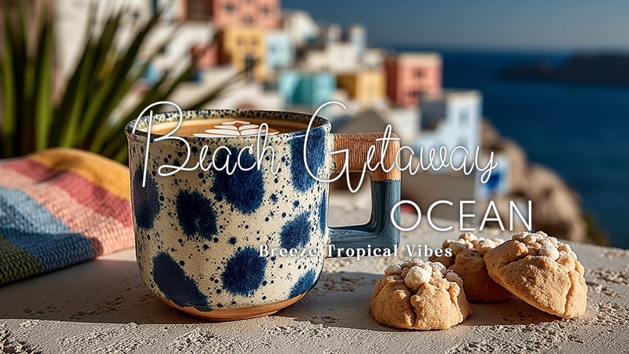 Летний Босса Нова Джаз Кофейная Музыка для Спокойного Настроения на Пляже