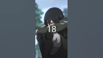مراحل عمر ميكاسا اكرمان Viktory Shorts Short Anime Mikasa 