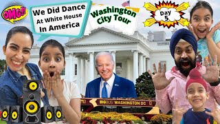 We Did Dance At White House In America - Washington City Tour | RS 1313 VLOGS