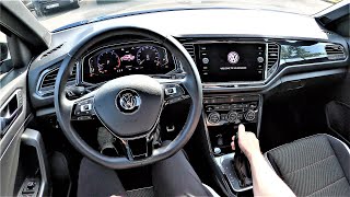 Volkswagen T-Roc Sport 1.5 150HP POV Test Drive. GoPRO driving. Relax city drive VW T-Roc screenshot 5