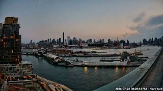 NYC Sunset Time Lapse in 4K — July 22, 2026 | Brooklyn & Manhattan Skyline, East River