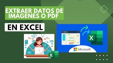 Extraer datos de PDF o IMAGEN a EXCEL