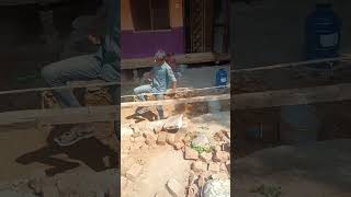uplifting the old house#funny