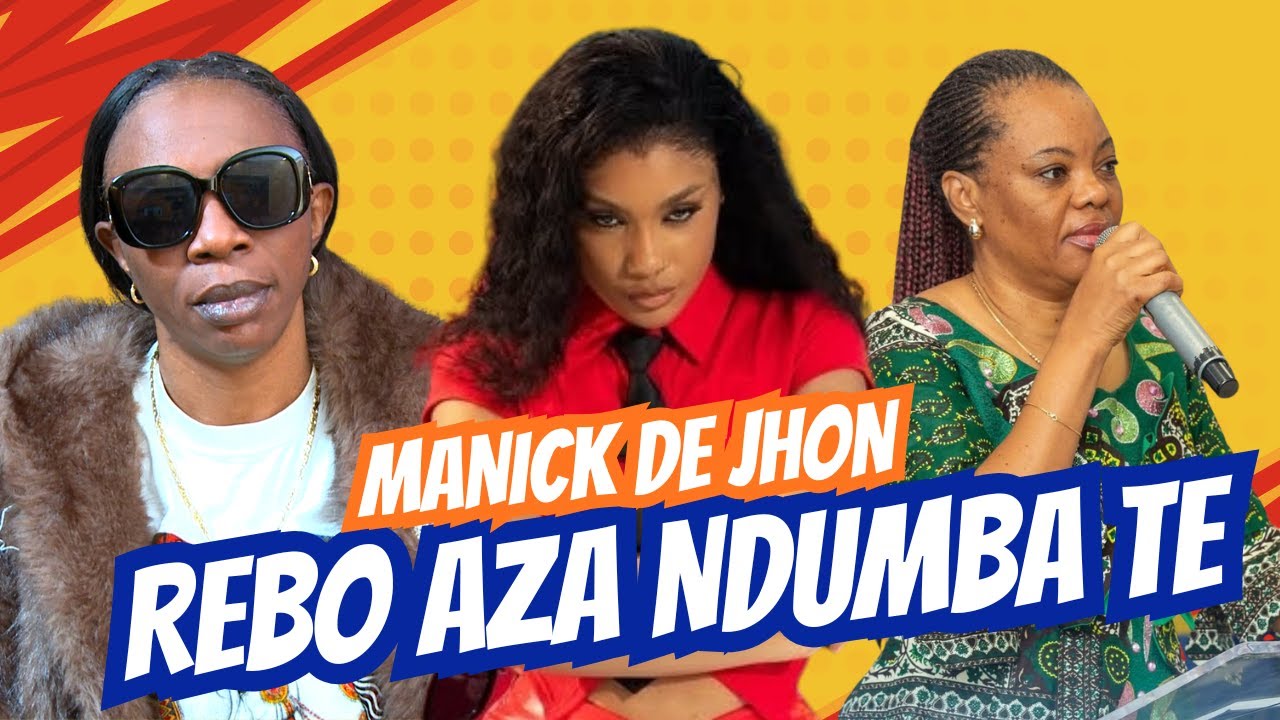 REBO AZA NDUMBA TE MANICK DE JHON RÉPONDS CARINE, MAMAN TINA SAUTÉ BIBLE SOKI BOZA KK NA DENIS LESSI