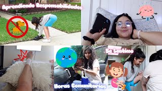 Mi Hija Adolescente Tuvo Que Hacer Horas Comunitarias 🚮🌳 + Me Lastime El Tobillo 😩 | 04.11.26 