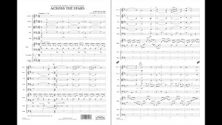 Across the Stars by John Williams/arranged by Larry Moore