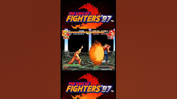 The Kof 97 Ryo Vs Terry #kof #arcade #fightinggames