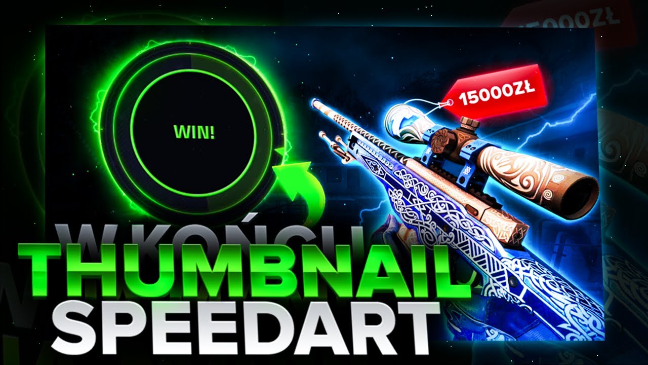 🔥 CS:GO UPGRADER THUMBNAIL | SPEEDART #30 🔥 - YouTube