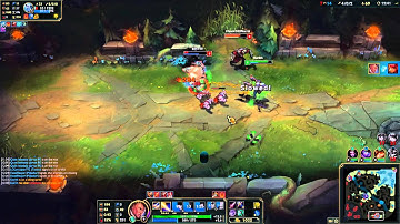 Lucian 1v4 Quadra kill