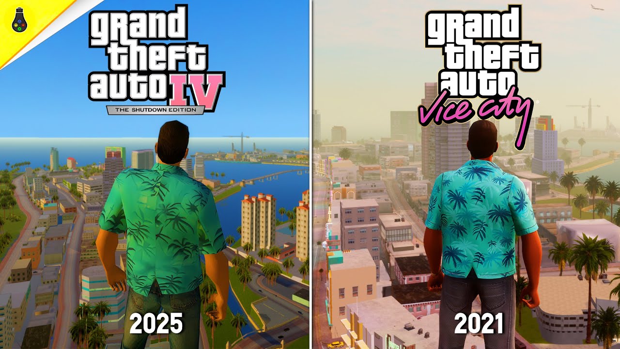 GTA VC Nextgen vs GTA Vice City - Сравнение деталей и физики