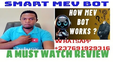 SMART MEV BOT: A MUST WATCH HONEST REVIEW AND UPDATE, BEST CRYPTO TRADING BOT FOR ALL