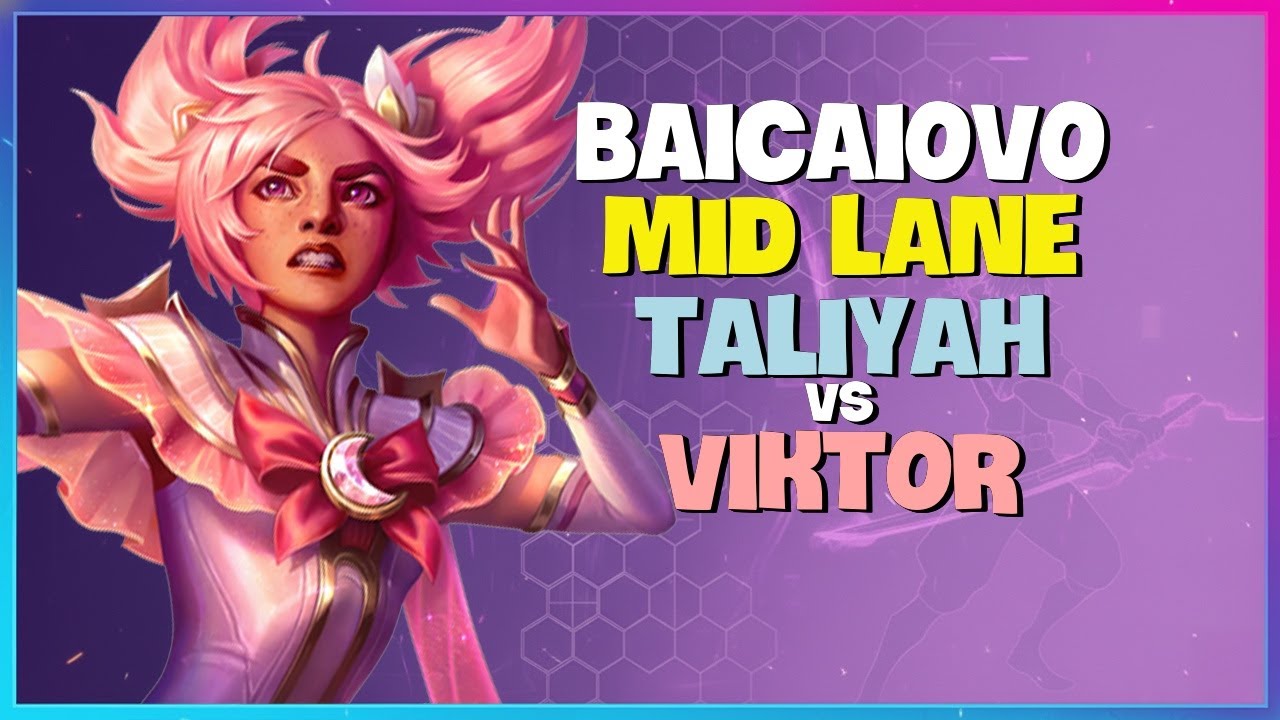 Baicaiovo's Challenger Taliyah Masterclass: Advanced Roaming & Map Control | Engsub