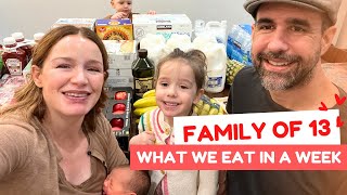 Family of 13 🥰 What We Eat in a Week (Healthy Homecooked Meals)