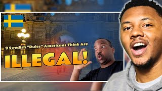 AMERICAN REACTS To 9 Things Americans Think Are Illegal in Sweden (But They