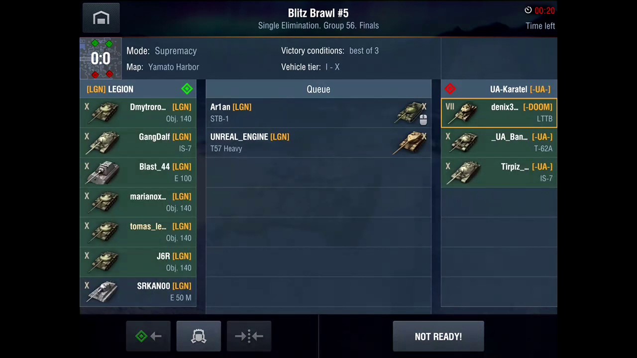 LGN vs UA Blitz Brawl Final #5 TOURNAMENT