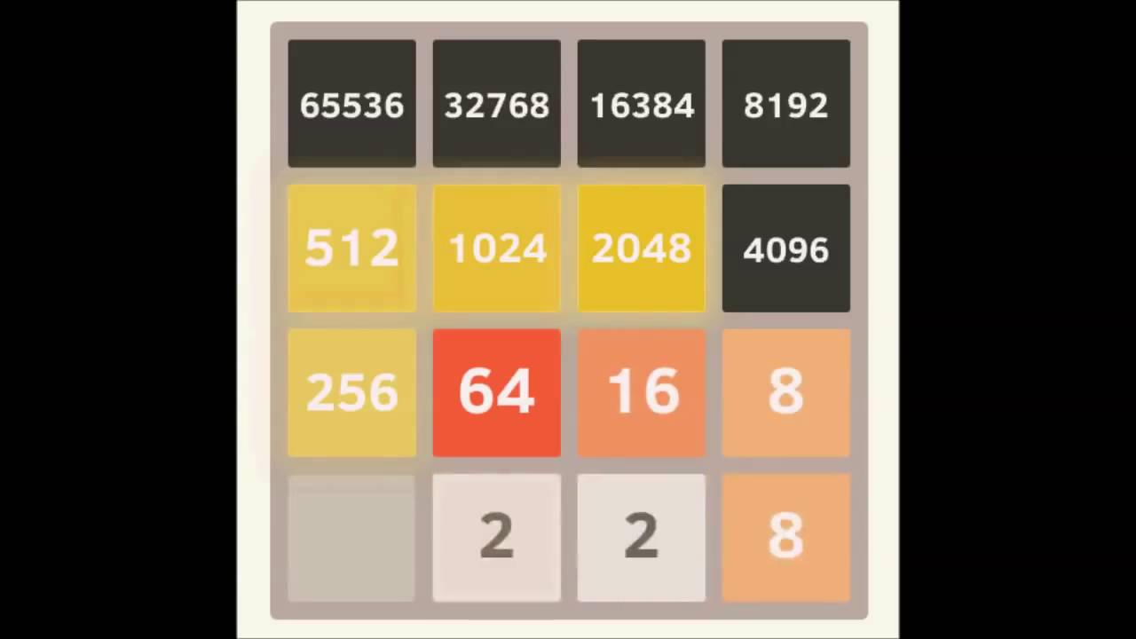 2048 Как выиграть схема
