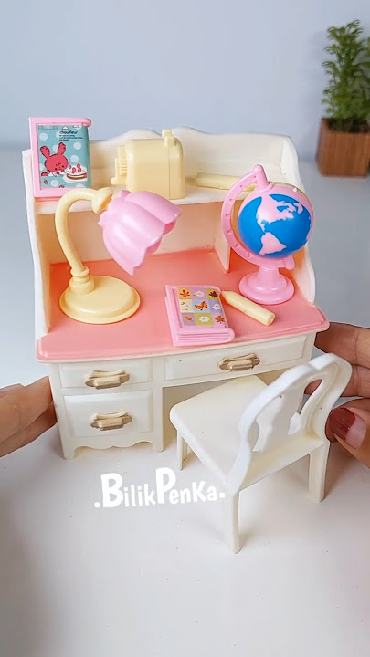 Study Table & Stationery #miniature