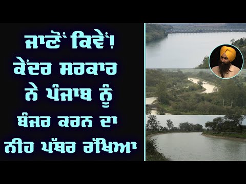 Loot of Punjab’s River Water Forced Punjab on the Path of Desertification