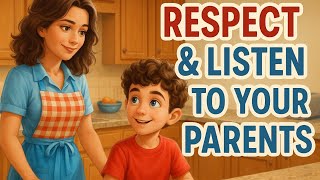 Mirror’s Lesson: Be Respectful | Bedtime Stories For Kids | Listen To Your Parents