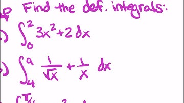 Lecture 5.3 video 3 (Definite integrals with fundamental theorem)