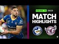 NRL 2023 | Parramatta Eels v Manly-Warringah Sea Eagles | Match Highlights