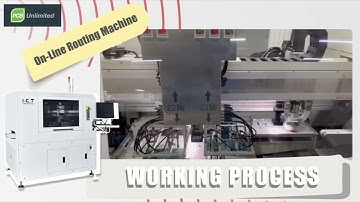ICT-IR350 Series Inline PCBA Router Machine