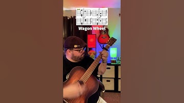 Thumbnail of Wagon Wheel Guitar Tutorial! #shorts #youtubeshorts #guitar #music #guitarra #musica #acoustic