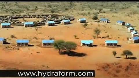 Hydraform block making