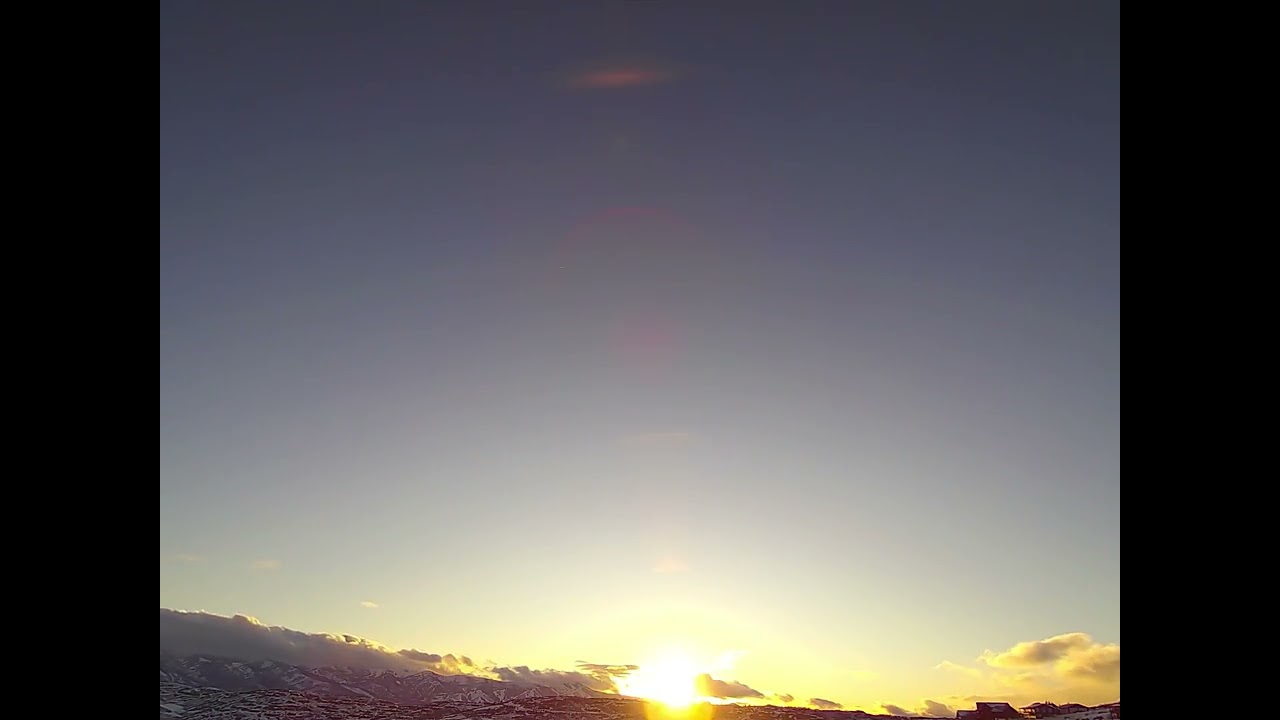 Sunset Time-lapse: Friday, February 20, 2026