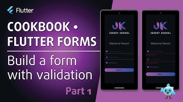 Building Flutter Forms | Designing the Login Form  • Part 1