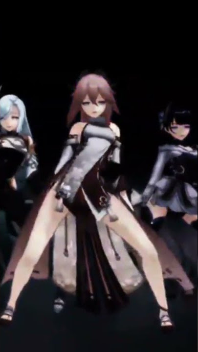 anime joget|| waifu || gengsin impact || noelle || yunjin || Lisa || Mona