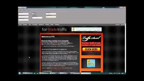 FairTradeTraffic bot manual traffic exchange