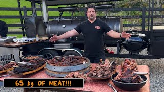 Meat THE BEAST Part 2!!! Firing Up Our New Smoker Trailer Rig For The First Time!