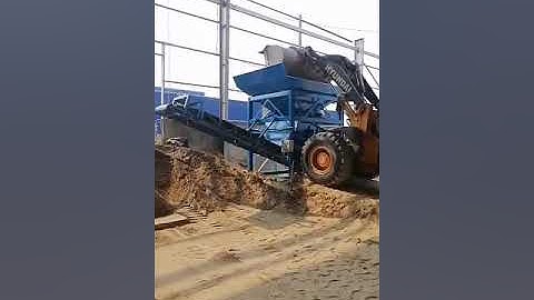 Máy sàng cát cho trạm trộn bê tông22