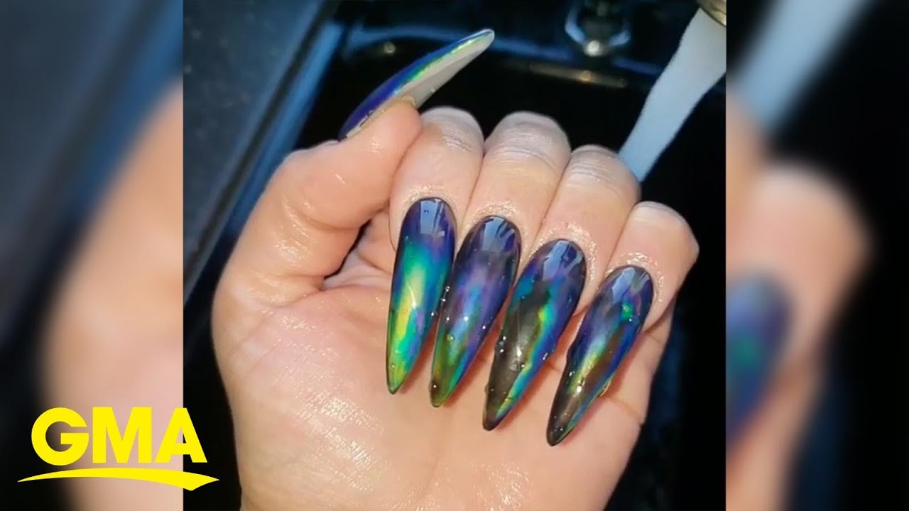 Colour Changing Wrinkles | Fay's Nails Part 4 - YouTube