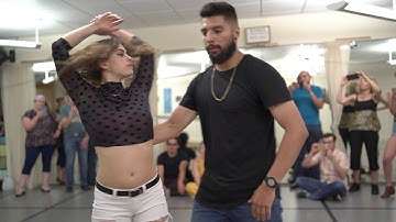 Anastasia Maximilian & Lamar Hernandez Bachata Demo (Energia- Ralphy Dreamz ft. SP Polanco)