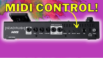 Using the HeadRush MX 5 with the Hotone Ampero MIDI Controller