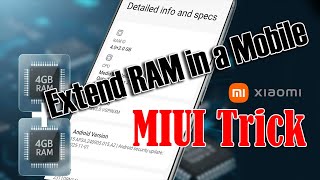 Android Memory Extension Feature (Xiaomi) | Add Extra RAM in Minutes