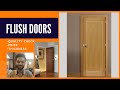 Flush Doors | फ्लश डोर | Quality Check | Manufacturing, Materials Used, Price, Thickness