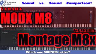 Yamaha MODX M8 vs Yamaha Montage M8x: Sound vs Sound Comparison! Can YOU tell the difference?
