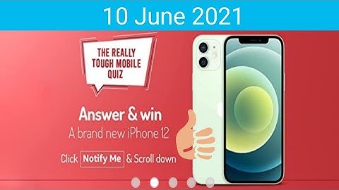 win New Apple iPhone 12 | Amazon Apple iPhone 12 Quiz | Amazon Mobile insider quiz answers | insider