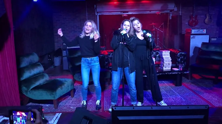 She Wolf Pack Karaoke at Fuller House Wrap Party