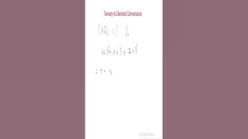 Ternary to Decimal Conversions Made Easy | #digitallogic #computerdesign #decimaltobinary  #addition