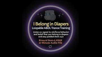 FULL SESSION: HypnoCat I Belong In Diapers ABDL Hypnosis & ASMR