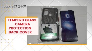OPPO A53 CAMERA LENS PROTECTION_TEMPERD GLASS 11D_ BACK COVER ALL IN PRICE JUST 200 screenshot 5