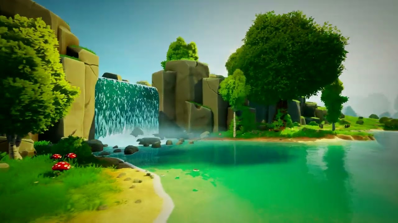 Dreamscape Meadows - Unreal Engine Animation v1 - YouTube