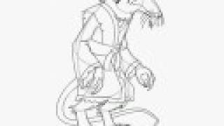 How To Draw Master Splinter Drawingnow.com